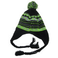 Nette Pom Pom Beanie Freie Jacquardwebstuhl Hut Beanie